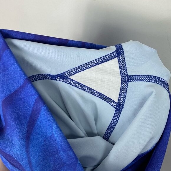 Lululemon High Rise Wunder Under Crops‎ Blue Midnight Size 2 Luxtreme Leggings - Picture 9 of 13